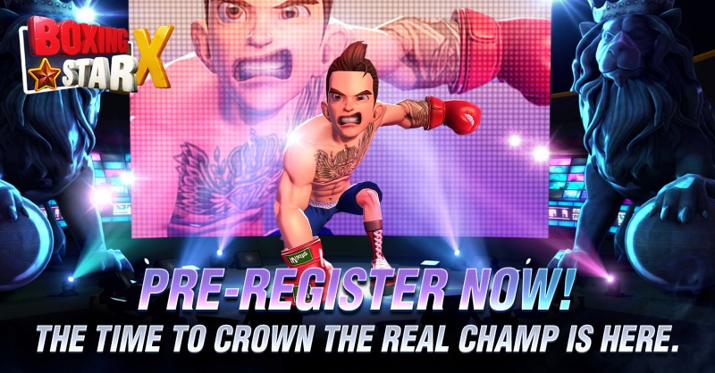 디랩스 게임즈, 복싱 스타 X 사전예약 시작