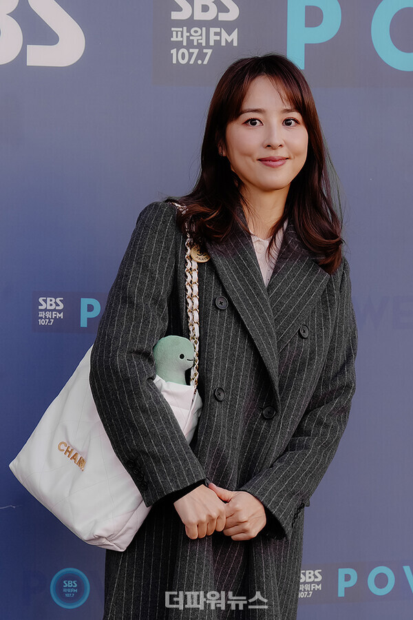 한혜진,파워FM'박하선의씨네타운’출근길