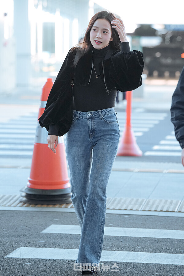 지수,인천국제공항출국