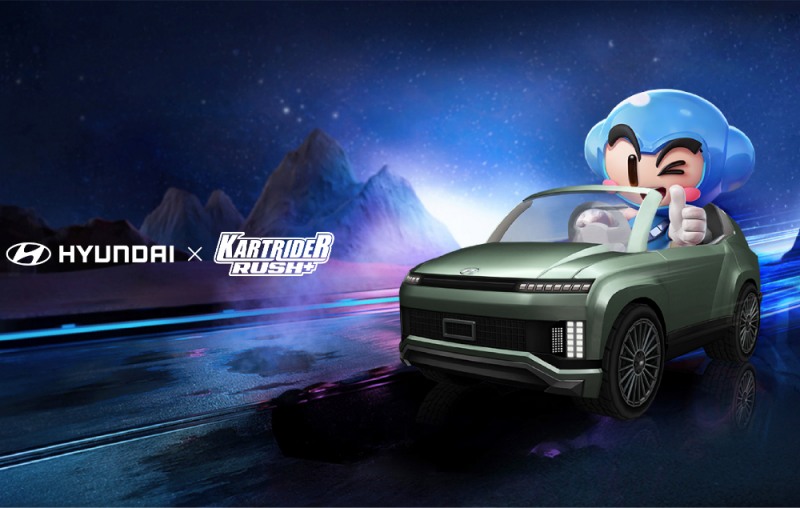 현대자동차-카트라이더 러쉬플러스 콜라보 이벤트 포스터.(사진=현대자동차)