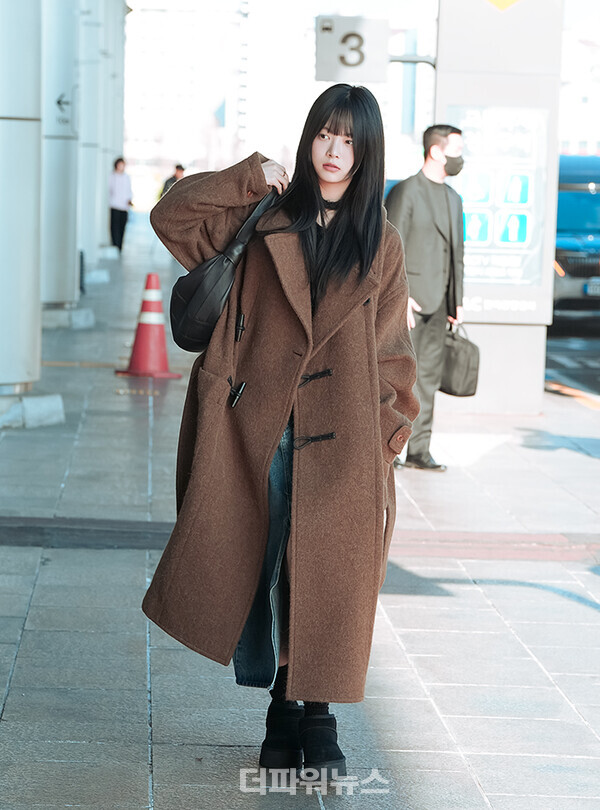 르세라핌홍은채,김포국제공항출국