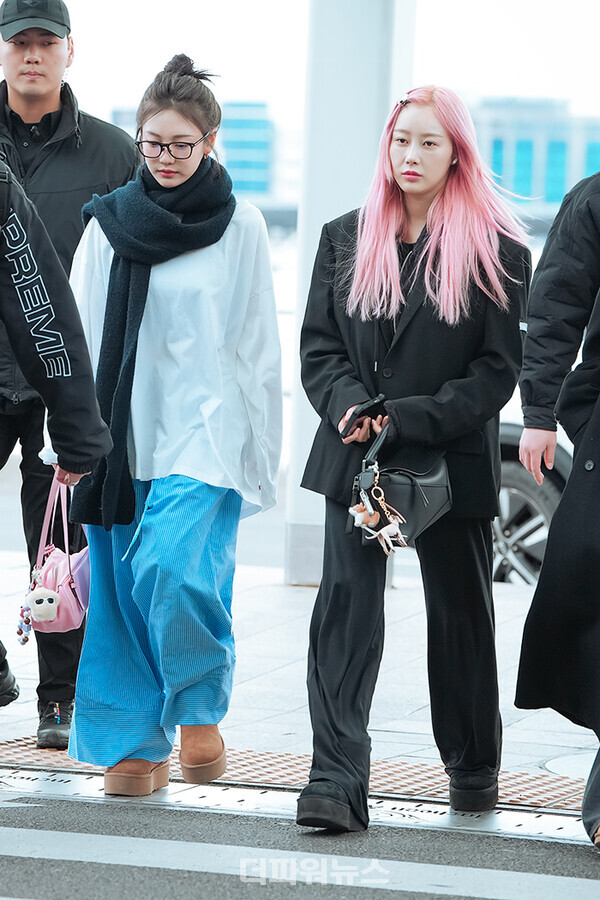 에스파닝닝-지젤,인천국제공항출국
