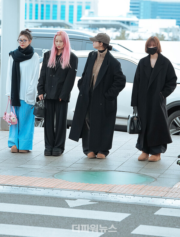 에스파,인천국제공항출국