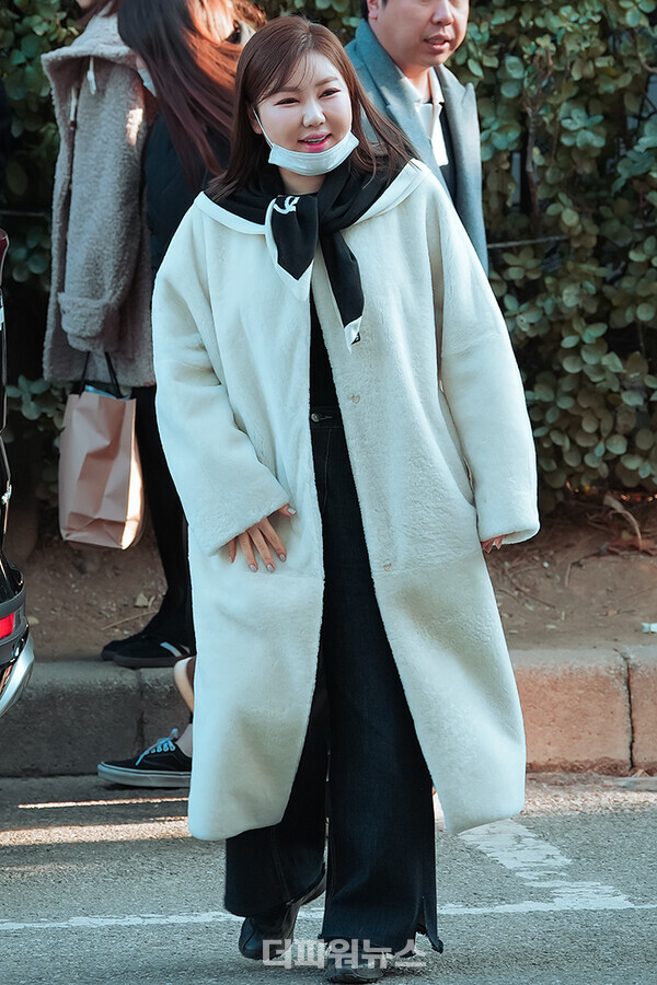 송가인,KBS불후의명곡출근길