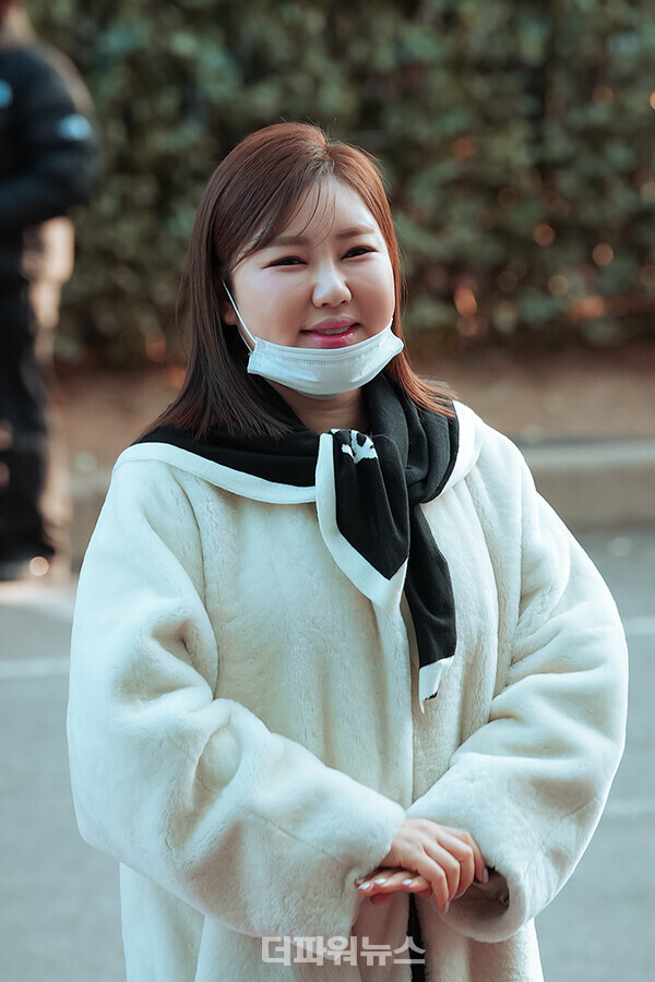 송가인,KBS불후의명곡출근길