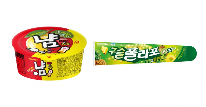 해태아이스, 아이스크림 신제품 2종 선보여