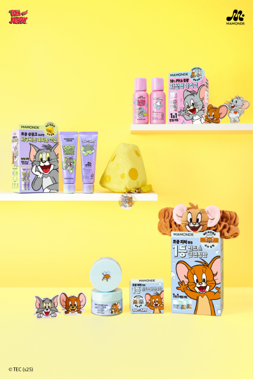 마몽드, '톰과 제리' 콜라보 한정판 선보여