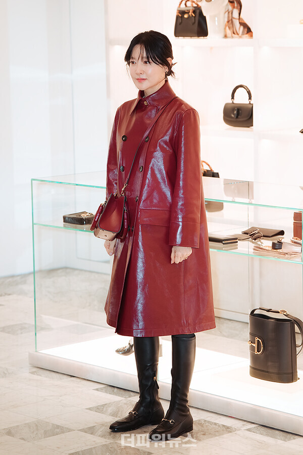 이영애,‘구찌’리뉴얼오픈포토월행사