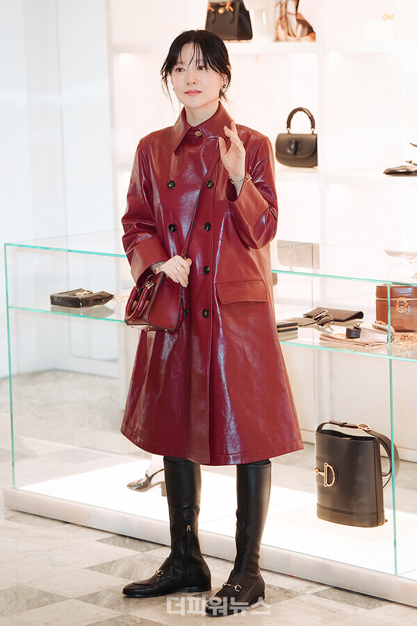 이영애,‘구찌’리뉴얼오픈포토월행사