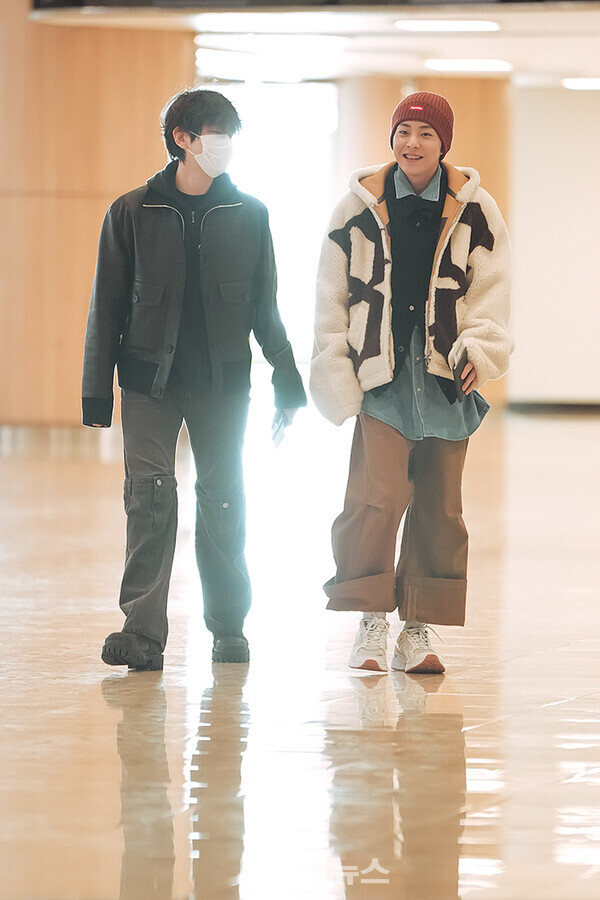 백현-시우민,김포국제공항출국