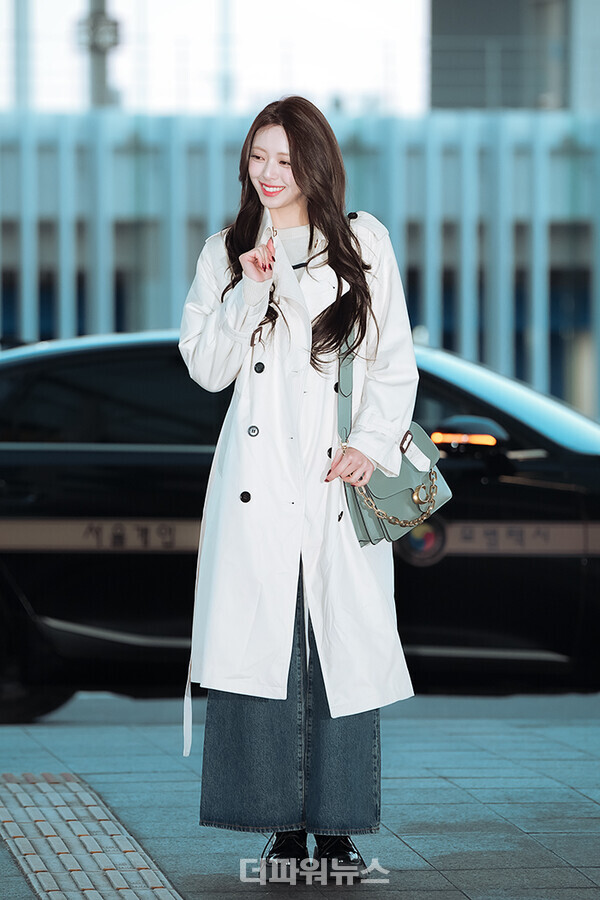 있지유나,인천국제공항출국