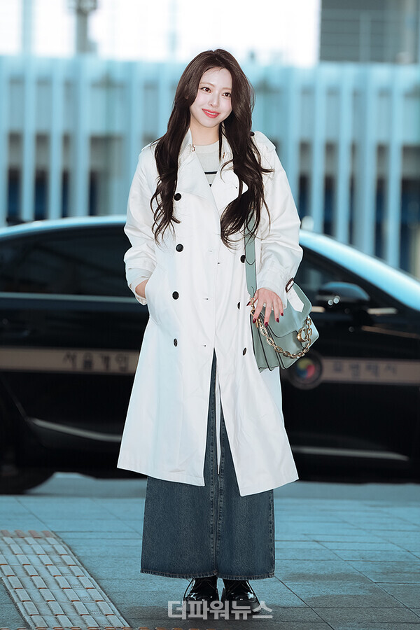 있지유나,인천국제공항출국