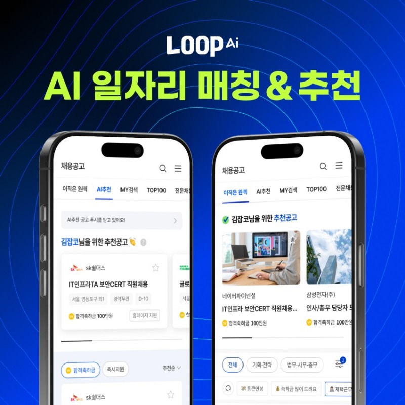 잡코리아, 자체 생성형 AI '룹(LOOP Ai)' 도입