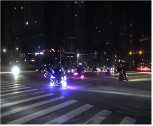 한글날 폭주 장면(사진=연합뉴스)