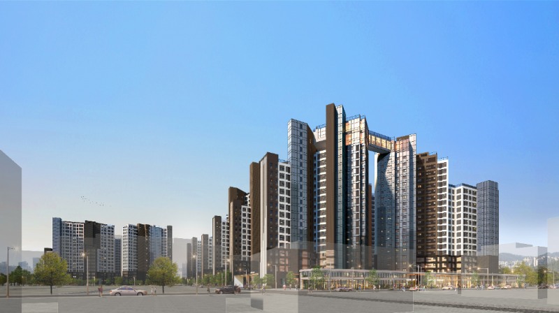 래미안 원페를라 투시도.