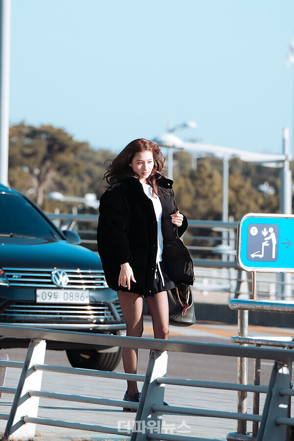 트와이스사나,인천국제공항출국