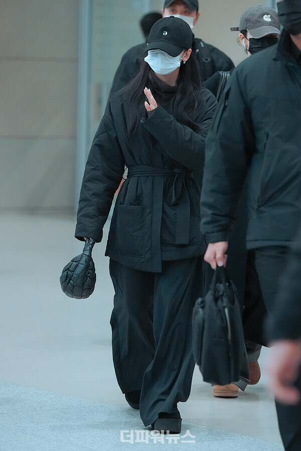 에스파닝닝,인천국제공항입국