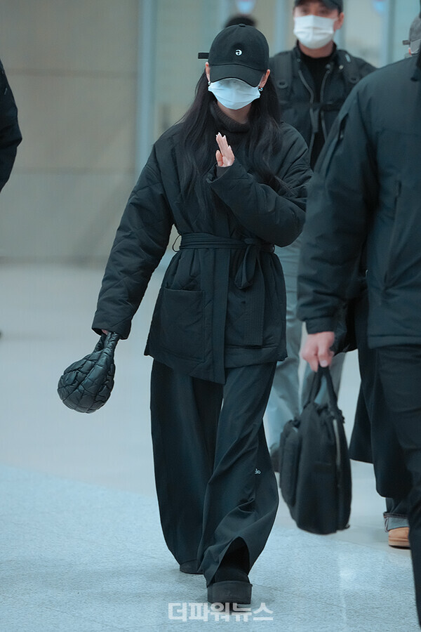 에스파닝닝,인천국제공항입국