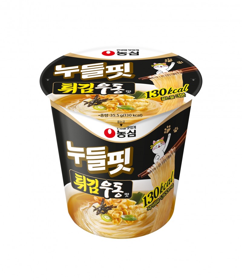 농심, 누들핏 튀김우동맛 선보여