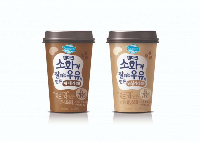 동원F&B, ‘덴마크 소화가 잘되는 우유로 만든 라떼’ 선보여