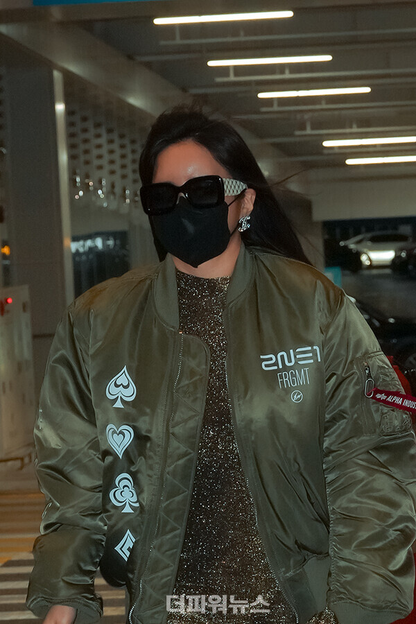 투애니원박봄,인천국제공항출국