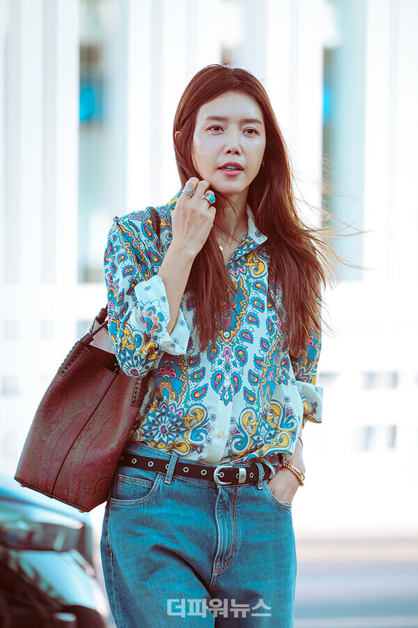 채정안,인천국제공항출국