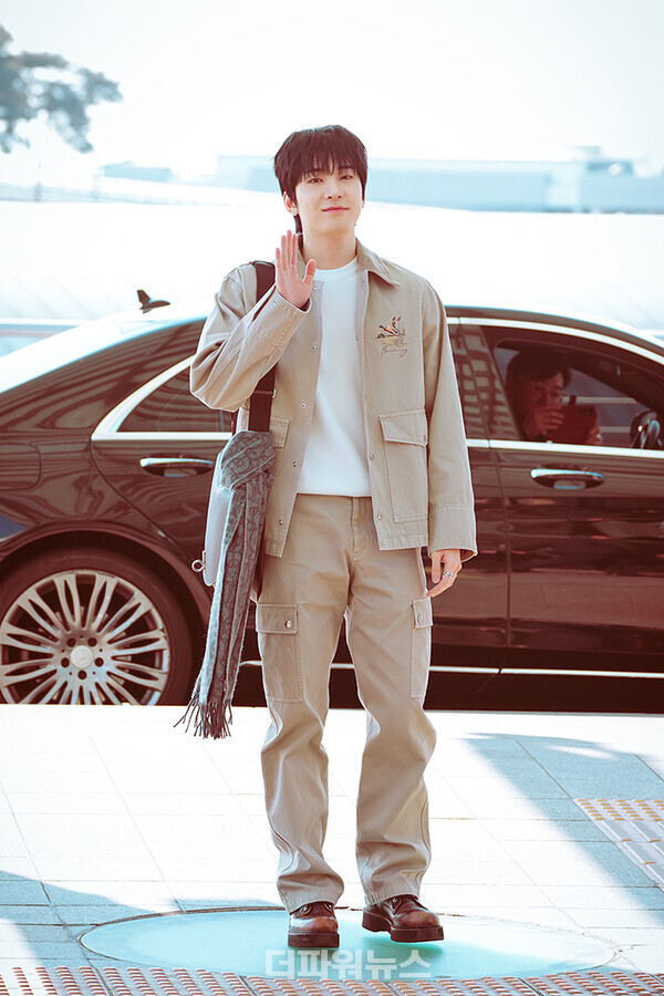 세븐틴원우,인천국제공항출국