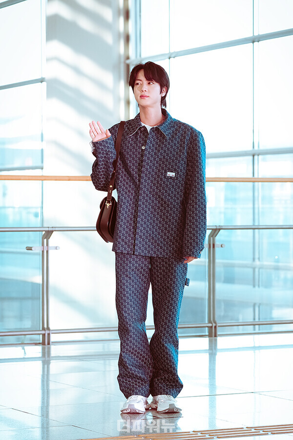 방탄소년단진,인천국제공항출국