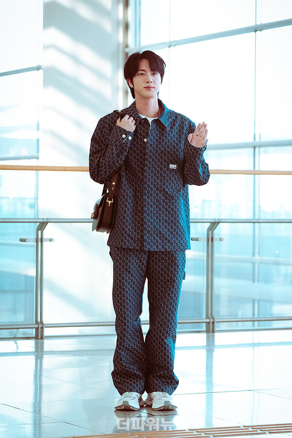 방탄소년단진,인천국제공항출국