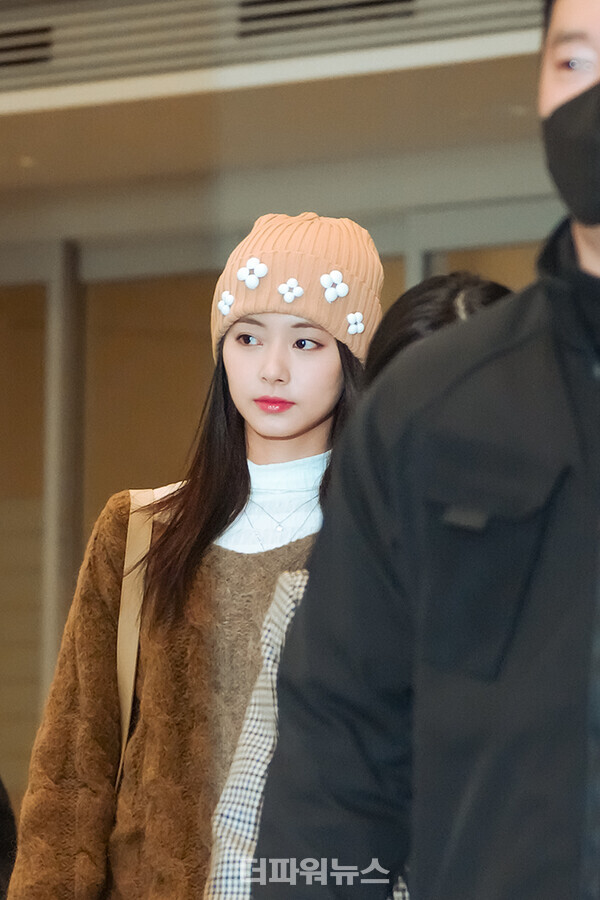 트와이스쯔위,인천국제공항입국