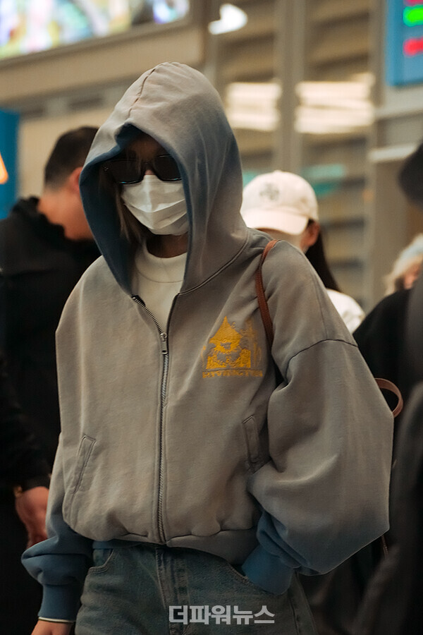 트와이스모모,인천국제공항입국