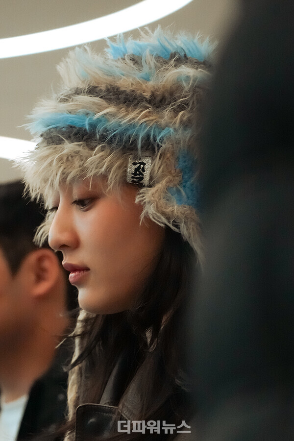 트와이스지효,인천국제공항입국