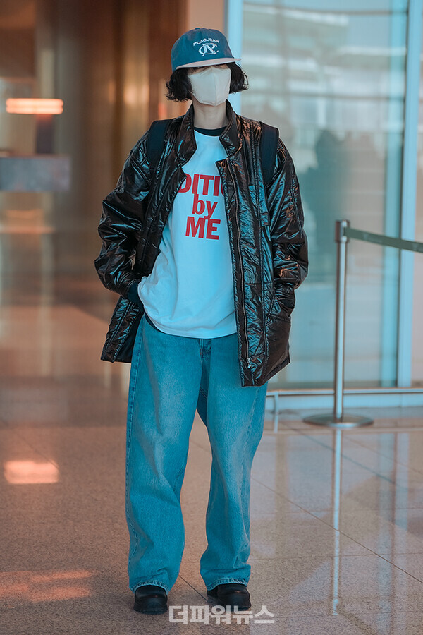 나나,인천국제공항출국