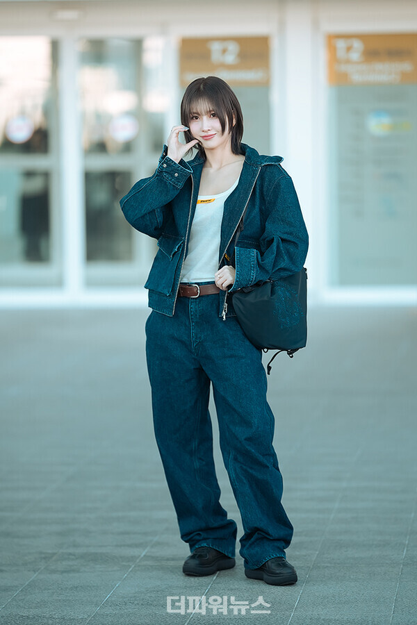 트와이스모모,인천국제공항출국