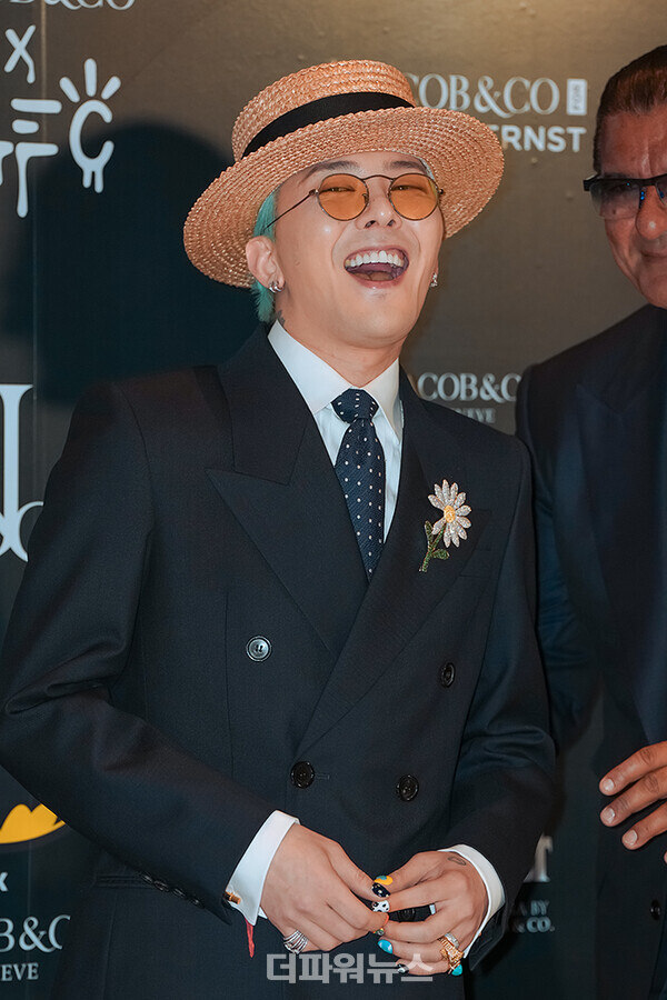 지드래곤,제이콥앤코코리아부티크오픈행사포토월행사