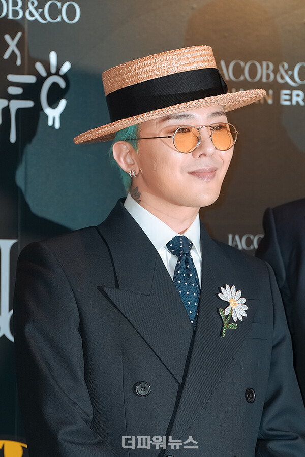 지드래곤,제이콥앤코코리아부티크오픈행사포토월행사