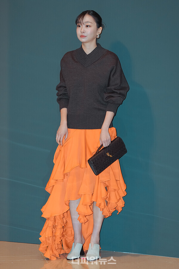 김다미,'피에르위그개인전프리뷰'포토월행사