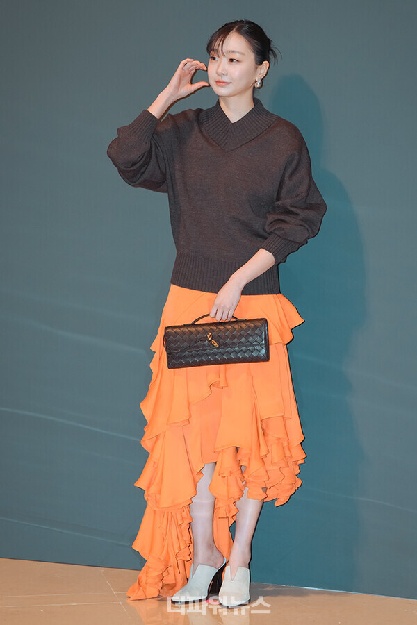 김다미,'피에르위그개인전프리뷰'포토월행사