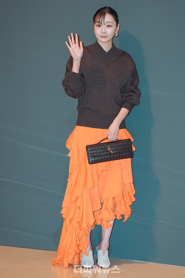 김다미,'피에르위그개인전프리뷰'포토월행사