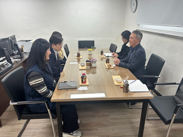 공단·서울서부보호관찰소 2자 간담회 모습.(사진제공=한국법무보호복지공단 서울서부지소)