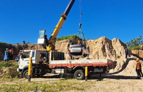 사고 현장 전경.(사진=제천소방서)