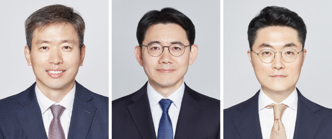 광장 문호준 대표변호사, 성창호·우동석 운영위원. 사진=법무법인 광장