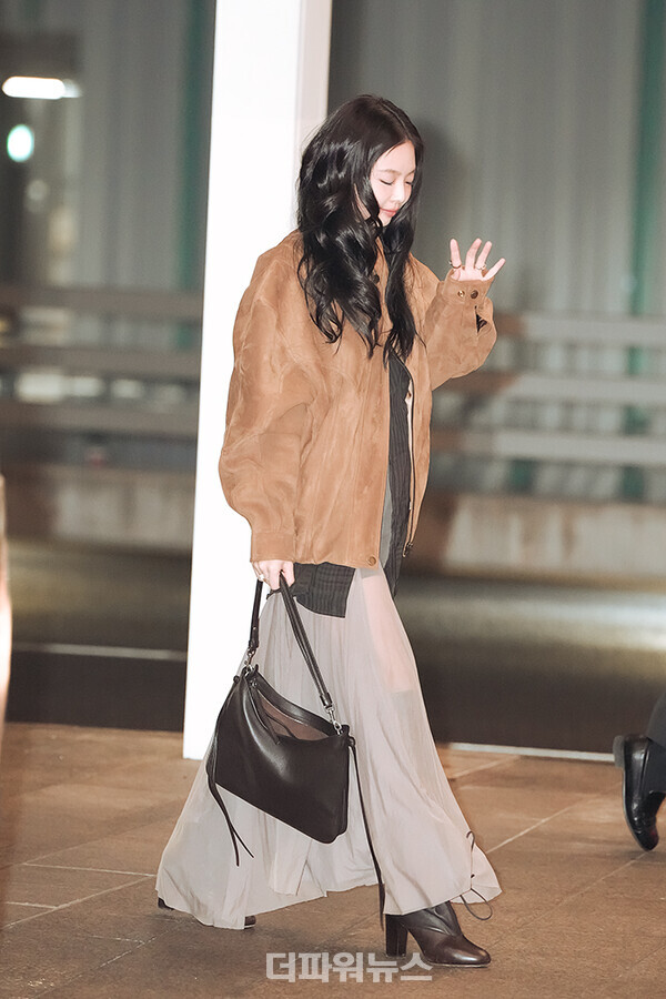 제니,인천국제공항출국