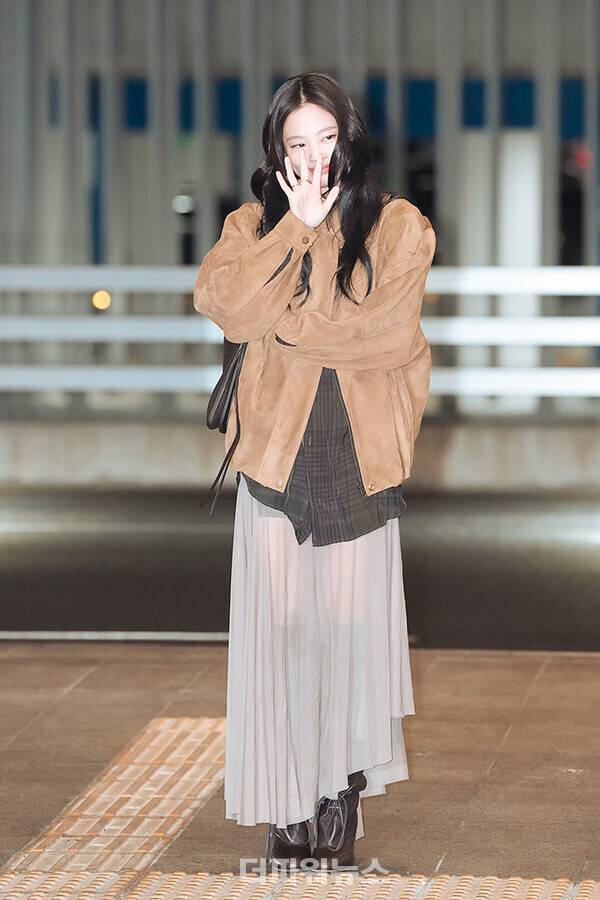 제니,인천국제공항출국
