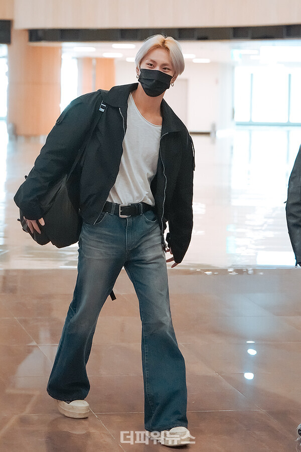 엔하이픈정원,김포국제공항출국