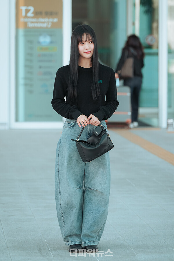 고민시,인천국제공항출국
