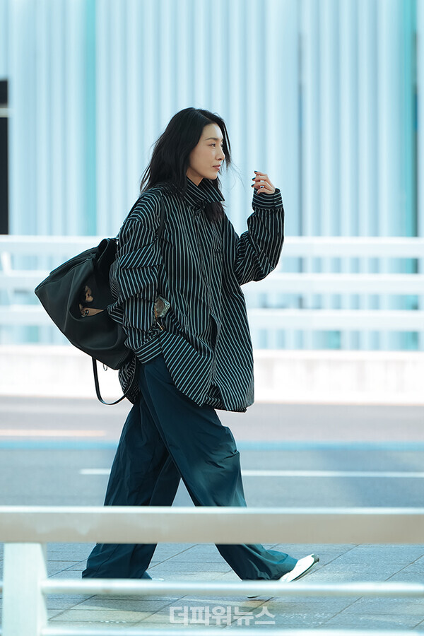 김서형,인천국제공항출국