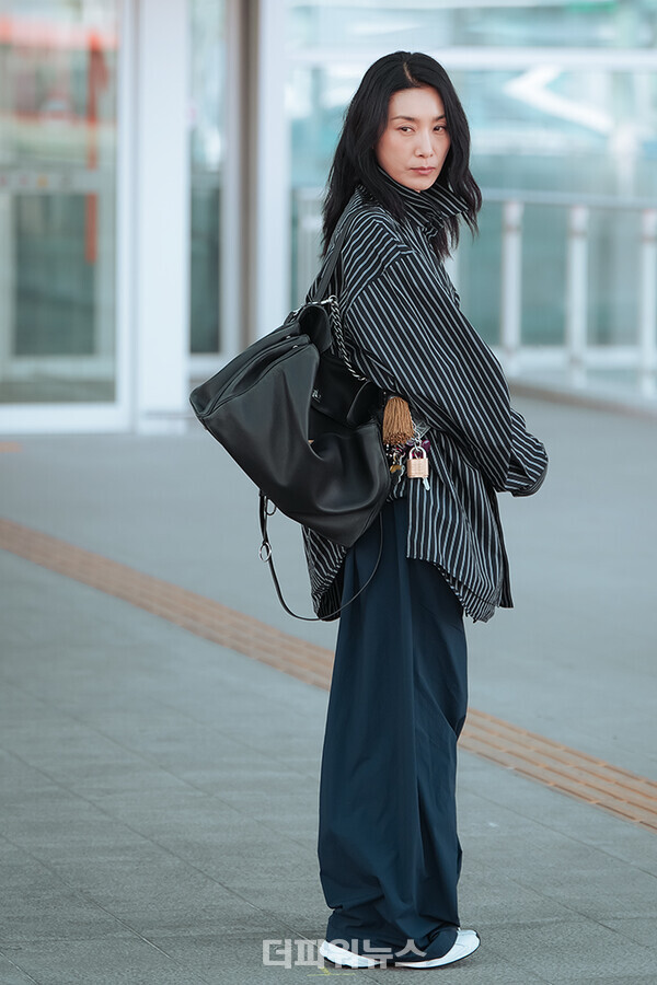 김서형,인천국제공항출국
