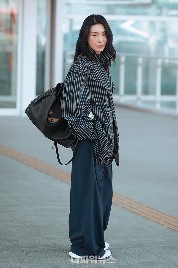 김서형,인천국제공항출국