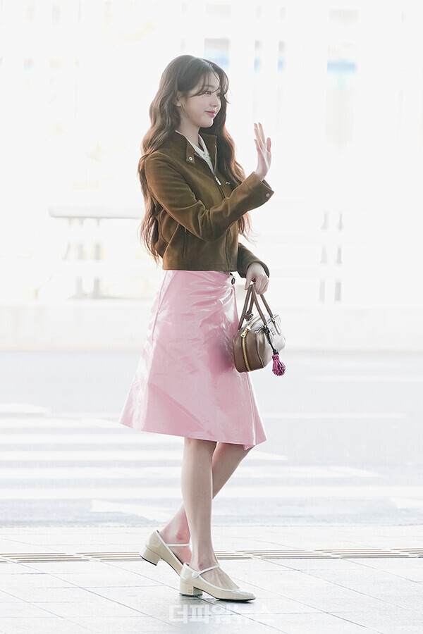 장원영,인천국제공항출국